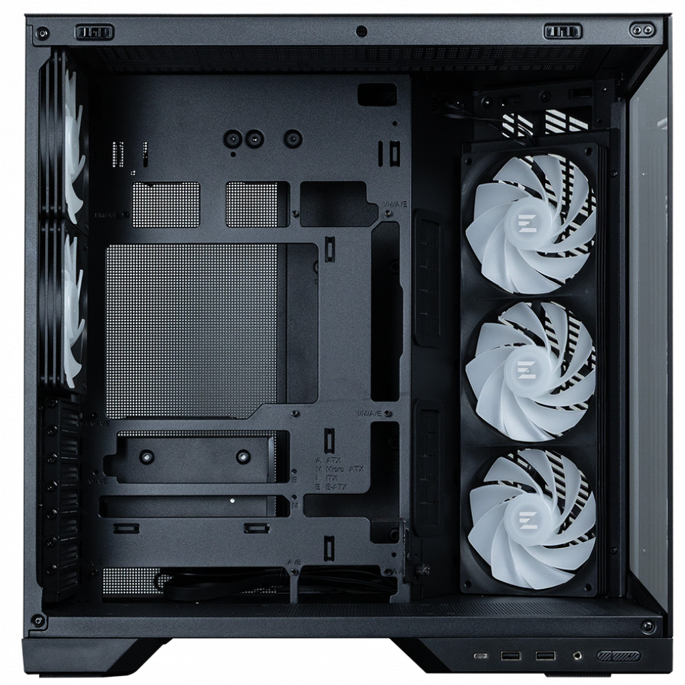 Корпус Zalman D50 BLACK Mid-Tower - миниатюра 2