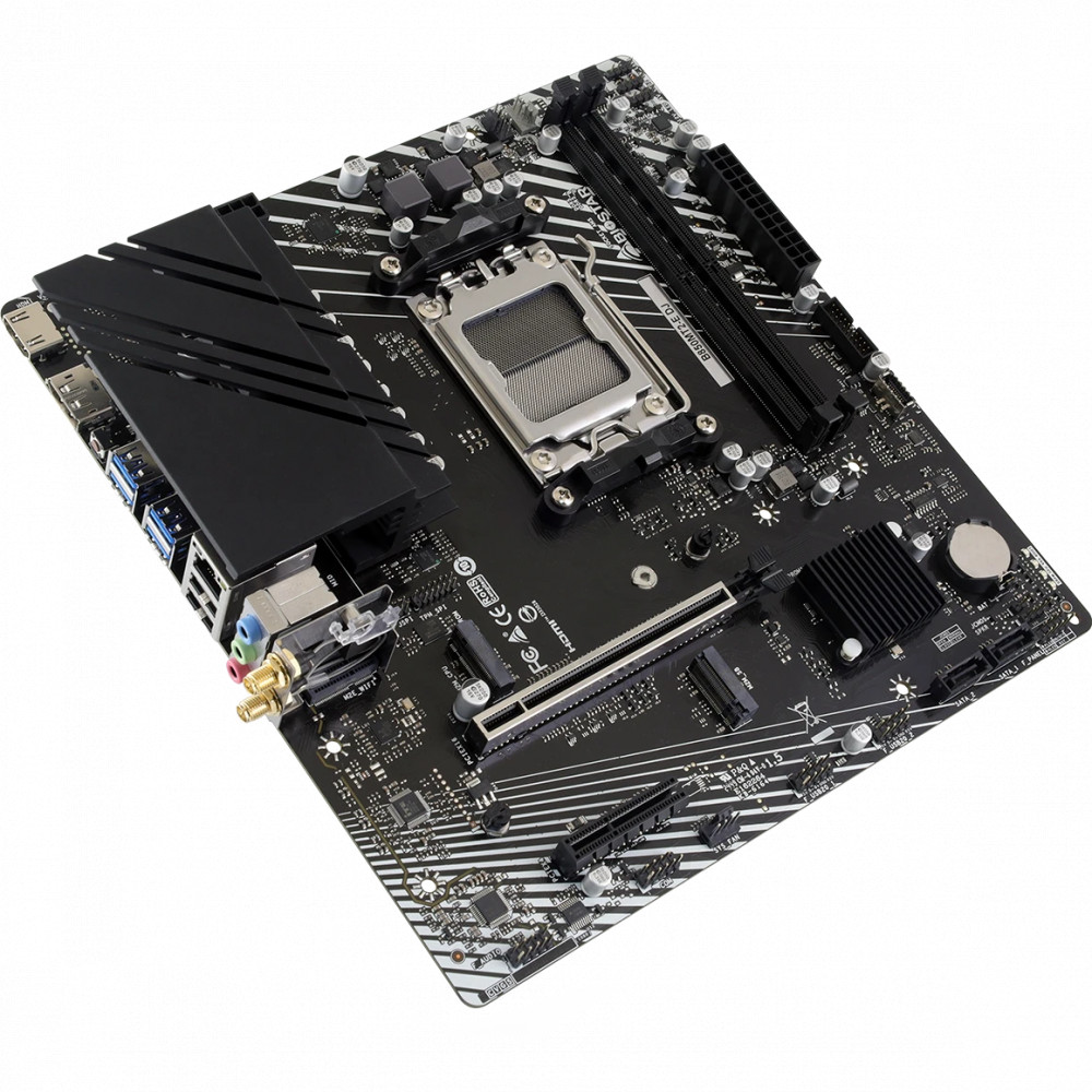 Материнская плата BIOSTAR B850MT2-E DJ Micro-ATX, AMD AM5 - миниатюра 2