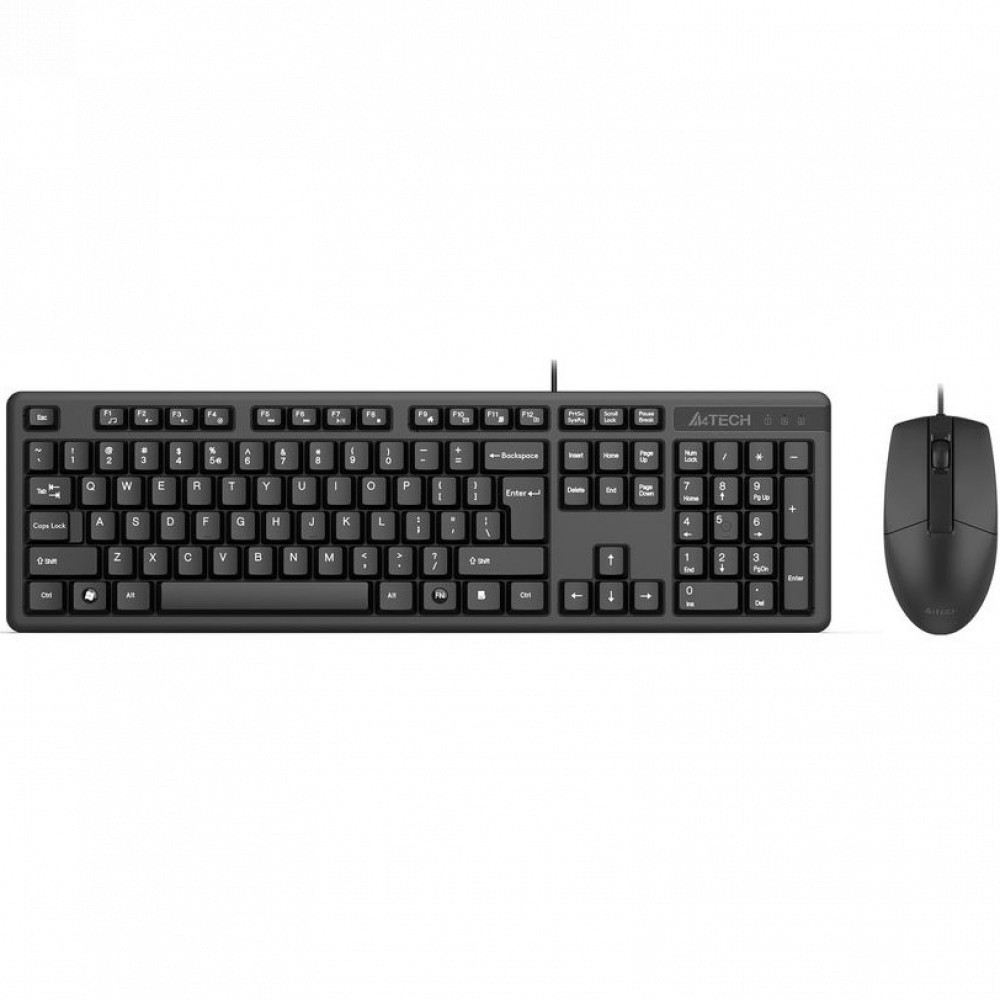 Клавиатура + мышь A4Tech KK-3330 KK-3330 USB (BLACK) — фото товара