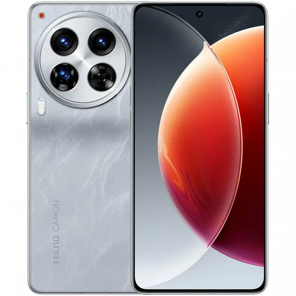 Смартфон TECNO Camon 30 Premier 5G 12/512Gb Snowy Silver CL9 CAMON 30 Pre 12+512 Silver 512 Гб, 12 Гб — фото товара
