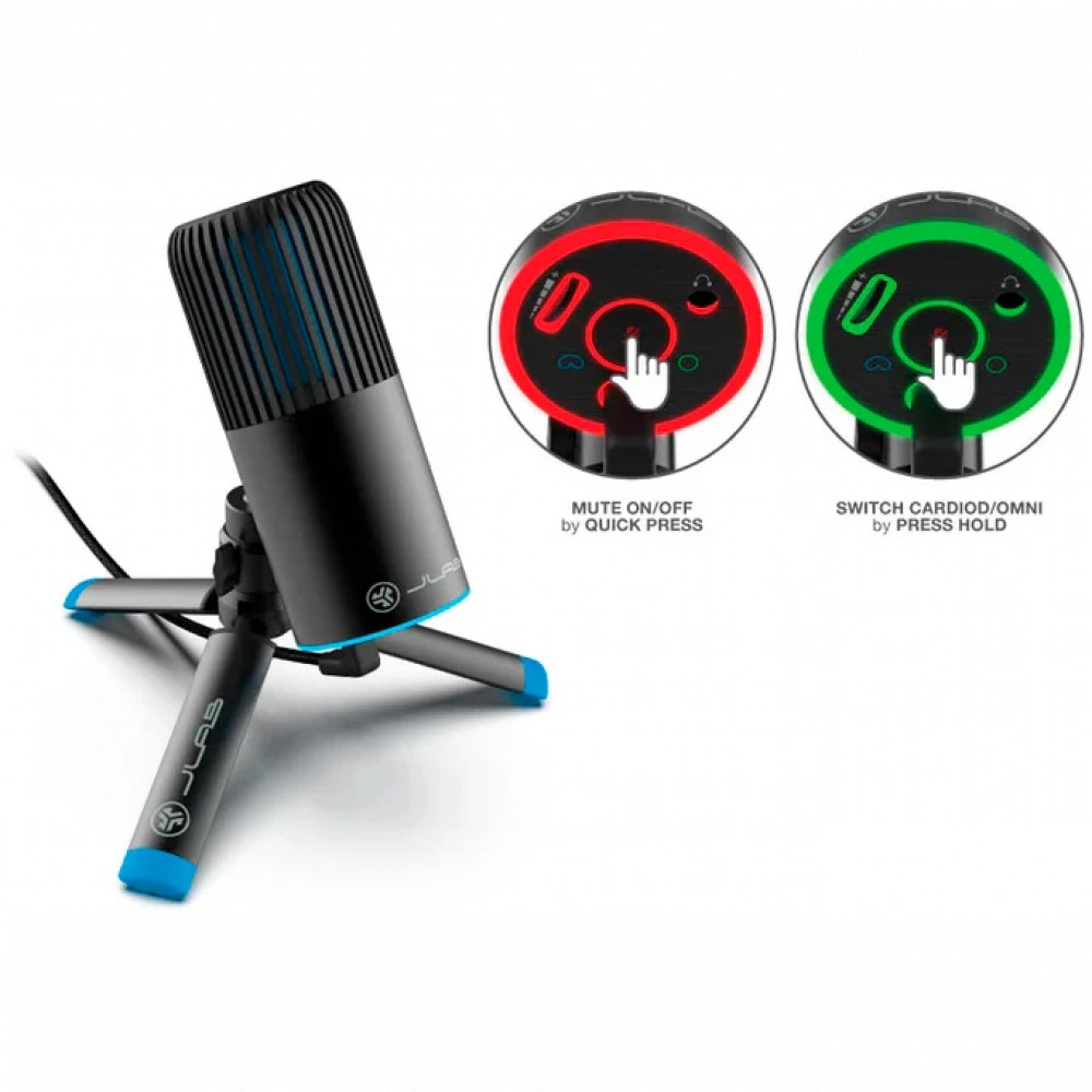 Микрофон Jlab TALK GO Microphone, Black IEUMTALKGORBLK4 - миниатюра 4