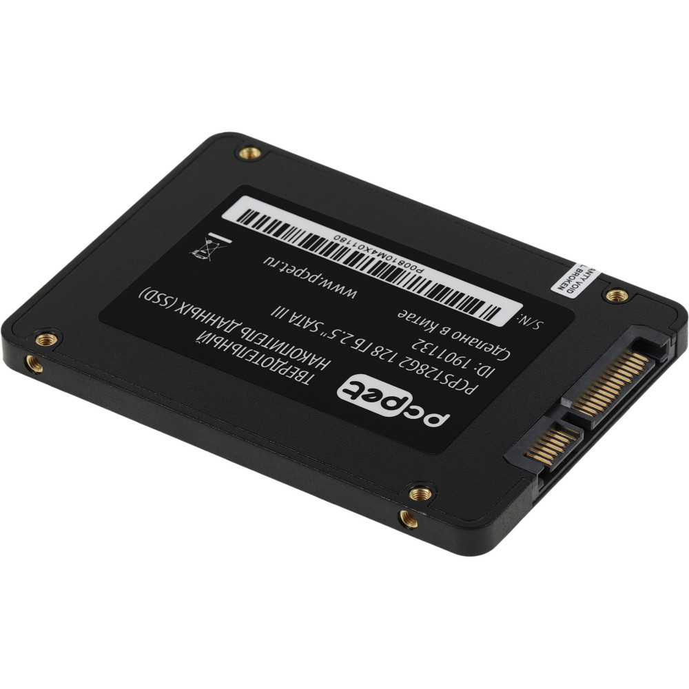 Жесткий диск PC Pet PCPS128G2 SSD (твердотельные), 128 ГБ, 2.5 дюйма, SATA - миниатюра 5