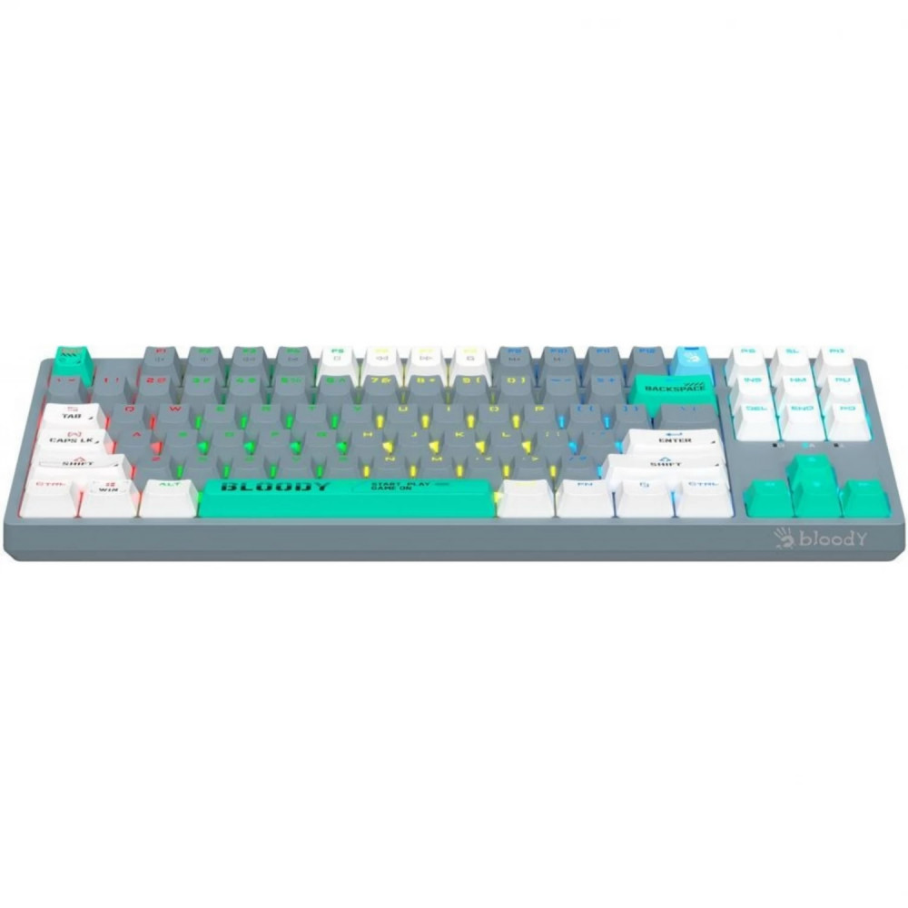 Клавиатура A4Tech Bloody S87 Energy Ash S87 USB ENERGY ASH Проводная, USB - миниатюра 5