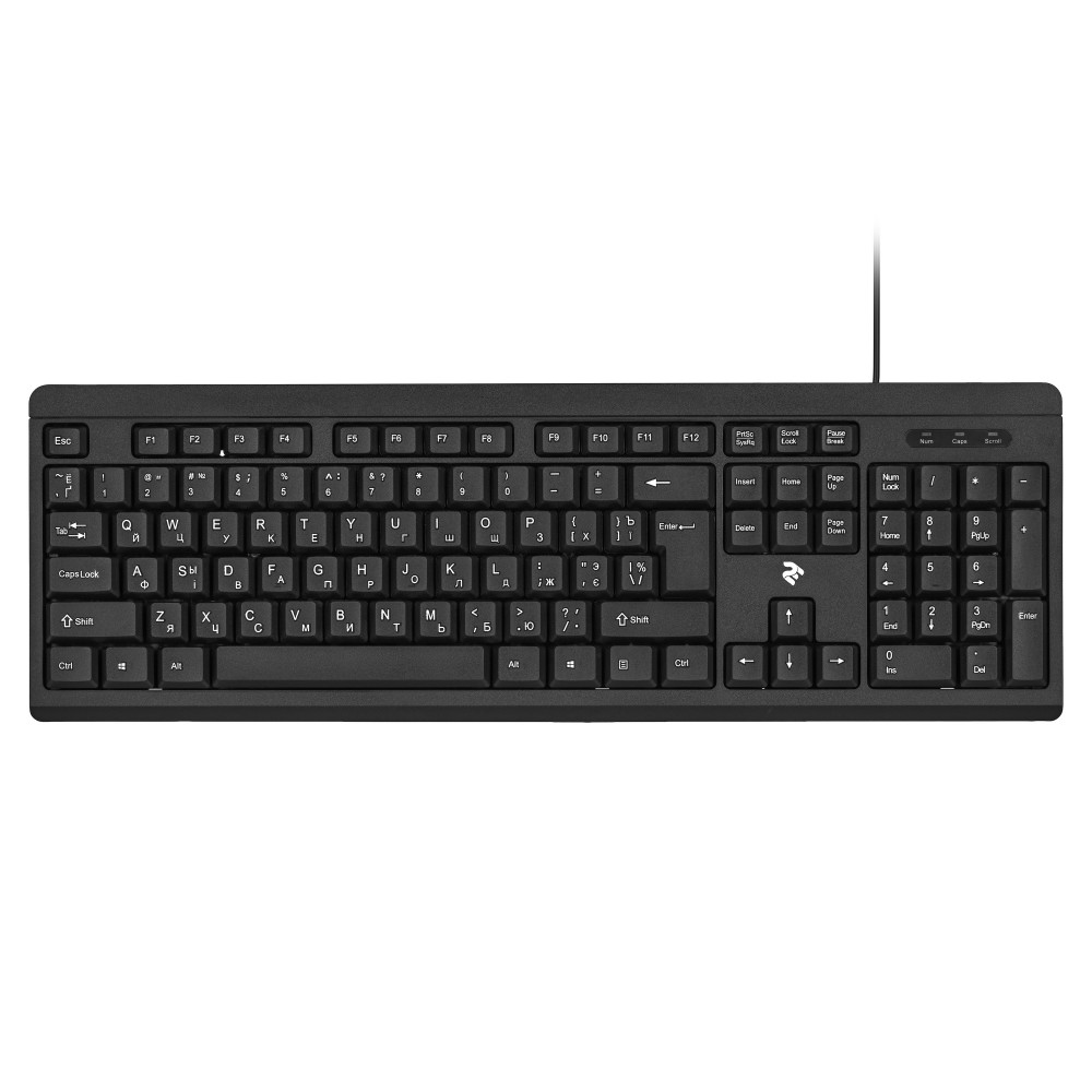 Клавиатура + мышь 2E MK401 USB Black 2E-MK401UB - миниатюра 2