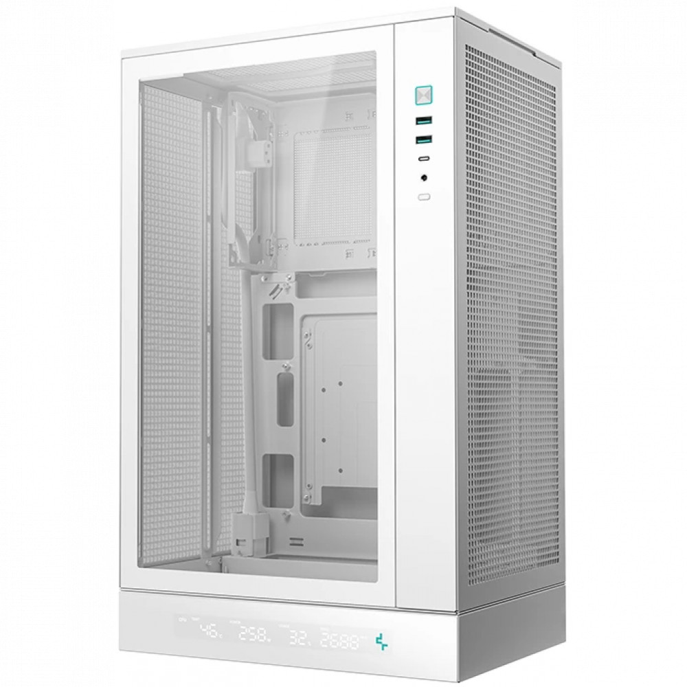 Корпус Deepcool CH270 Digital White R-CH270-WHNDM0-G-1 Mini-Tower — фото товара