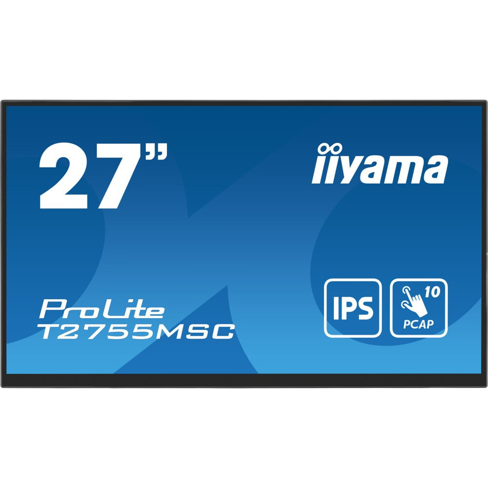 Монитор IIYAMA T2755MSC-B1 27 ", IPS, Full HD 1920x1080 (16:9), 60 Гц — фото товара