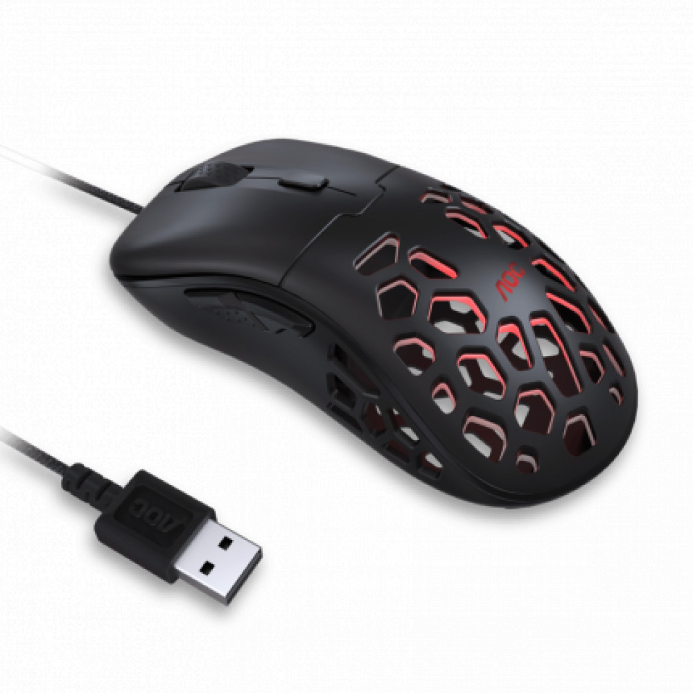Мышь AOC GM510B Игровые, Проводная - миниатюра 2