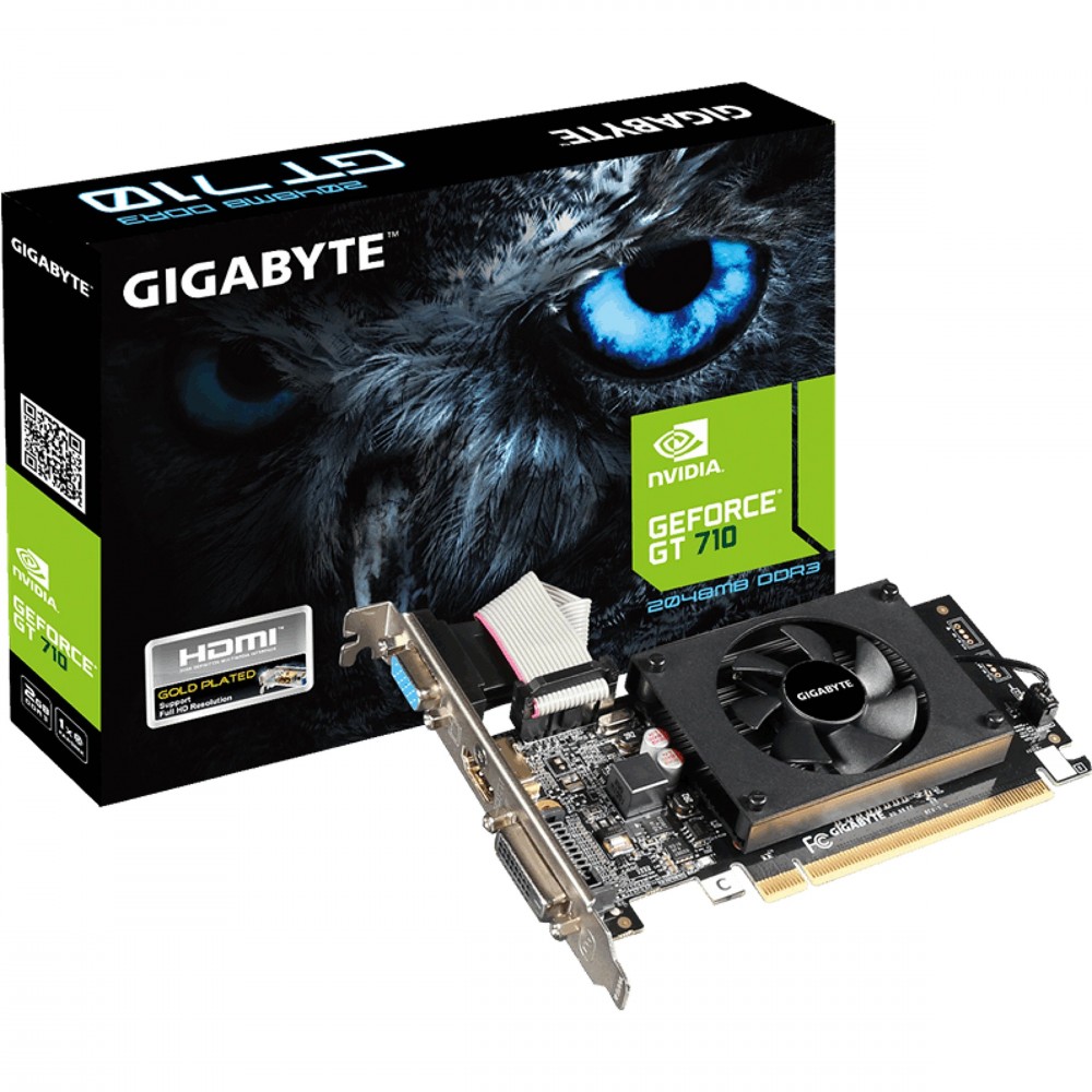 Видеокарта Gigabyte GV-N710D3-2GL 2.0 2 ГБ - миниатюра 3