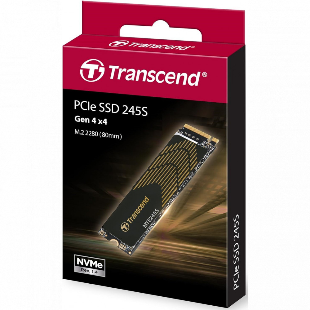Жесткий диск Transcend MTE245S TS250GMTE245S SSD (твердотельные), 250 ГБ, M.2, PCIe - миниатюра 4
