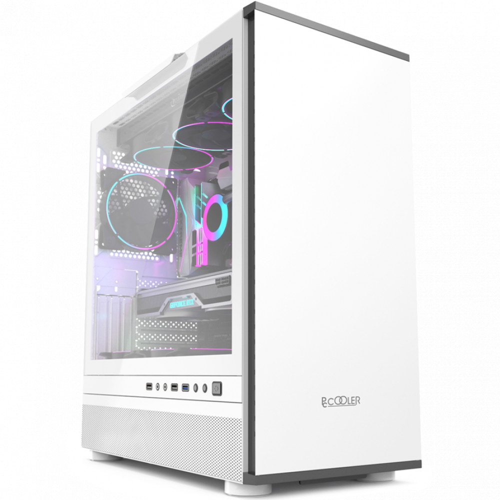 Корпус PCcooler MASTER IE200W White Mid-Tower — фото товара