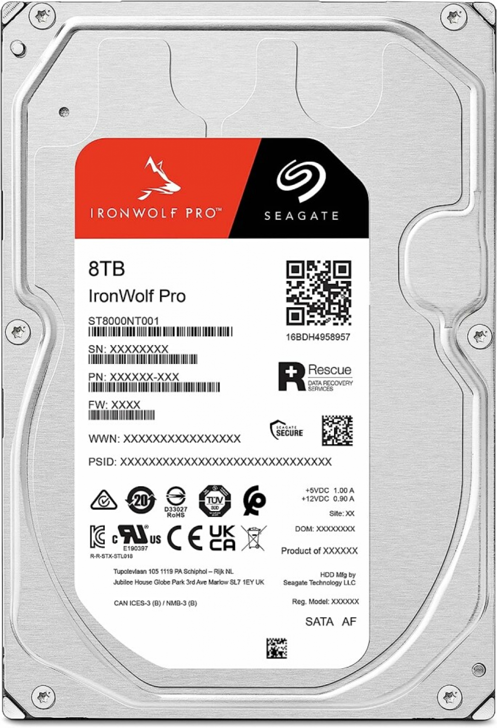 Жесткий диск Seagate ST8000NT001 HDD (классические), 8 ТБ, 3.5 дюйма, SATA — фото товара