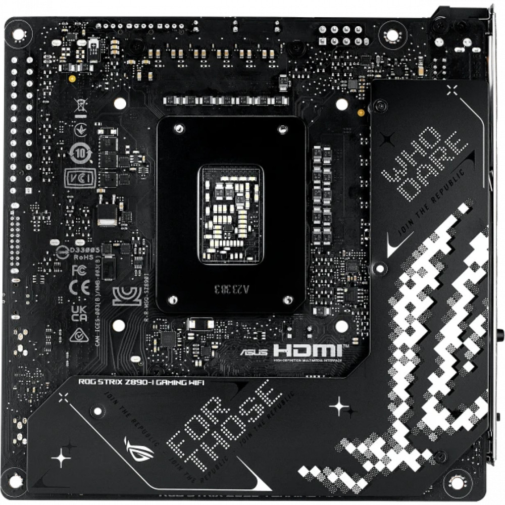 Материнская плата Asus ROG STRIX Z890-I GAMING WIFI 90MB1IC0-M0EAY1 Mini-ITX, LGA 1851 - миниатюра 5