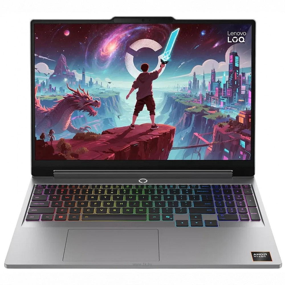 Ноутбук Lenovo LOQ 15AHP11 83TN000ERK 15.3 ", WUXGA 1920x1200 (16:10), AMD, Ryzen 7, 16 Гб, 512 ГБ, nVidia GeForce RTX 5050 - миниатюра 2