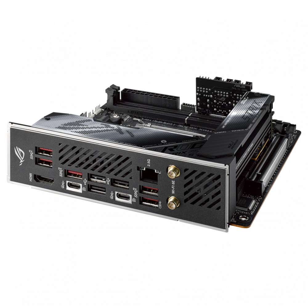 Материнская плата Asus ROG STRIX X670E-I GAMING WIFI Mini-ATX, AMD AM5 - миниатюра 4