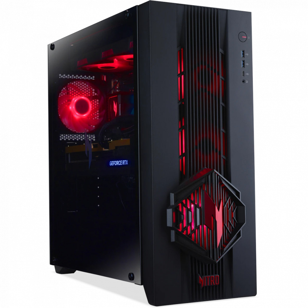 Персональный компьютер Acer Nitro 70 AMD N70X3D-100 DG.E5ACD.007 Ryzen 7, 9800X3D, 4.7, 32 Гб, DDR5-5600 - миниатюра 4