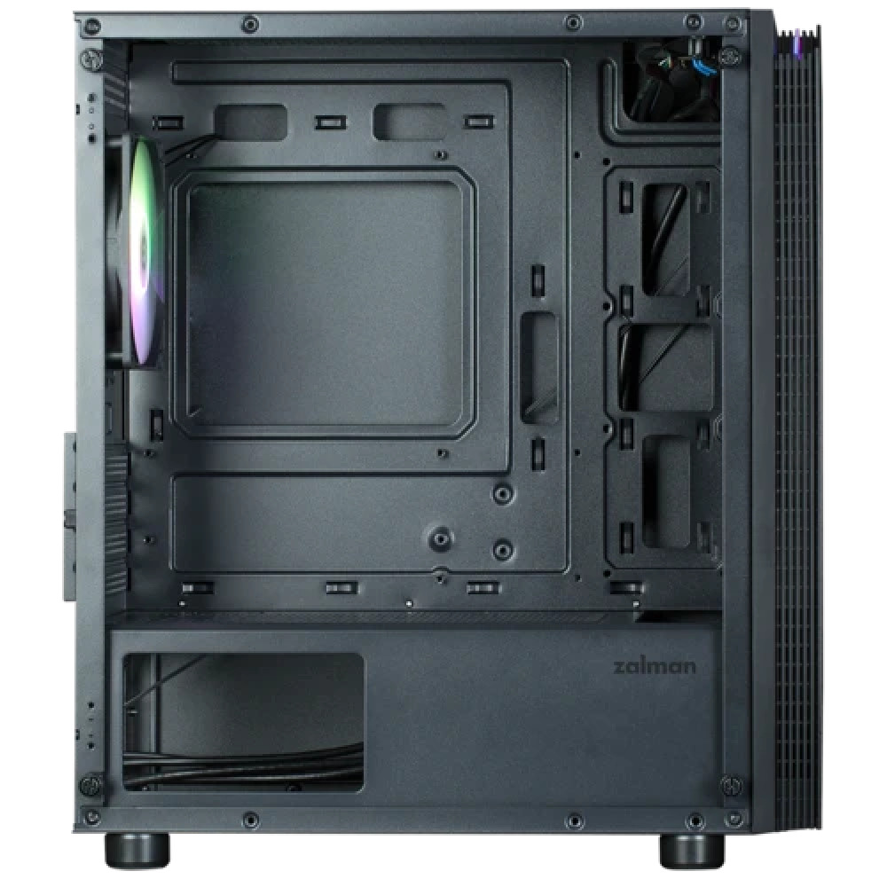 Корпус Zalman T4 Plus Черный Mini-Tower - миниатюра 3