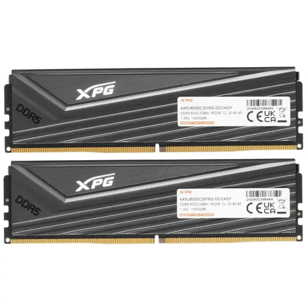 ОЗУ ADATA XPG CASTER AX5U6000C3016G-DCCAGY DIMM, DDR5, 32 Гб (2 х 16 Гб), 6000 МГц - миниатюра 2