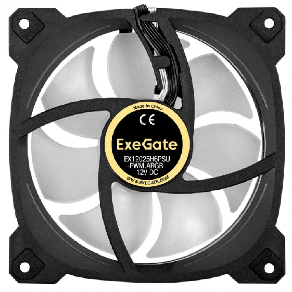 Система охлаждения ExeGate EX12025H6PSU-PWM.ARGB EX295974RUS Для процессора - миниатюра 3