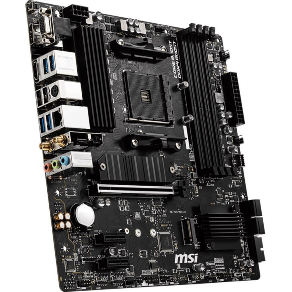 Материнская плата MSI B550M PRO-VDH WIFI Micro-ATX, AMD AM4 - миниатюра 2