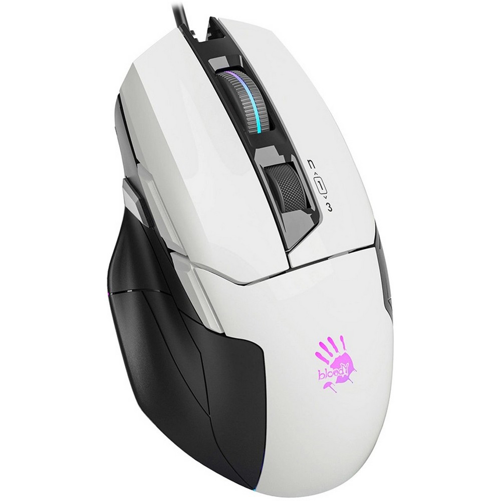 Мышь A4Tech Bloody W70 Max (Panda White) W70-Max-Panda White Игровые, Проводная - миниатюра 2