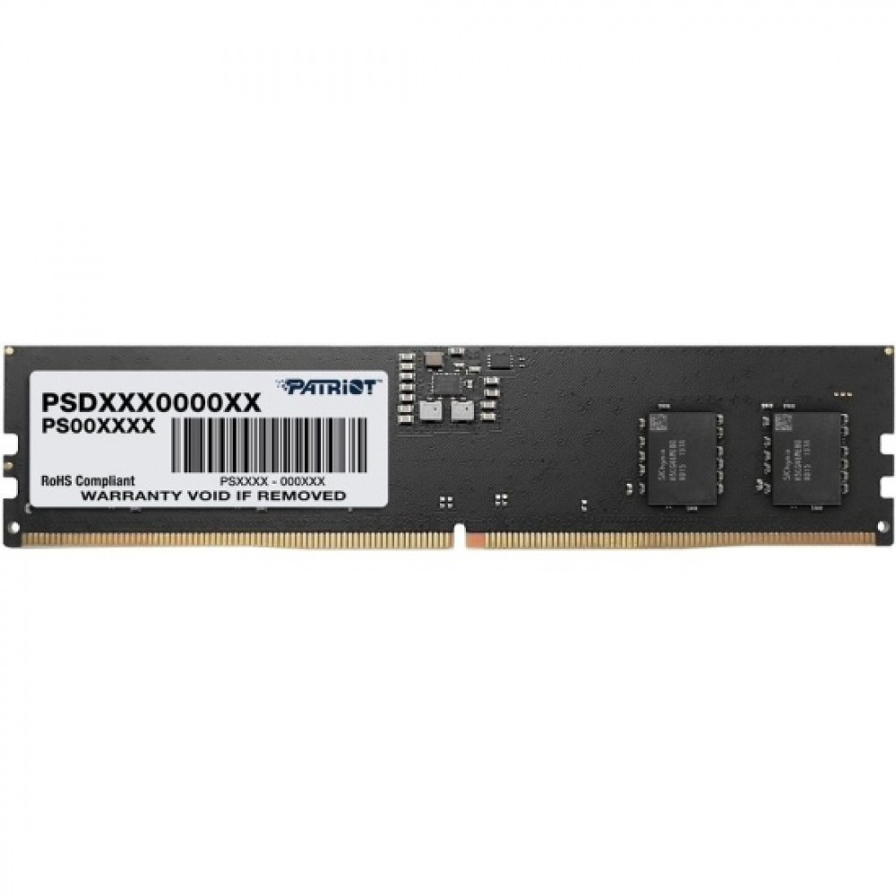 ОЗУ Patriot PSD516G48002 DIMM, DDR5, 16 Гб, 4800 МГц — фото товара