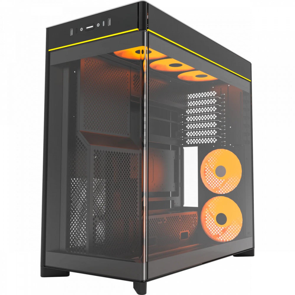 Корпус Montech HS02 PRO BLACK Mid-Tower - миниатюра 4
