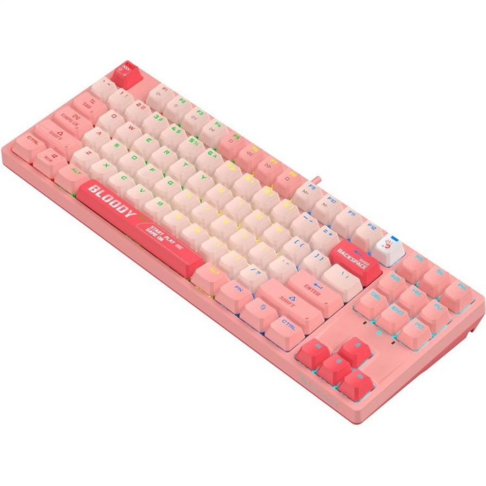 Клавиатура A4Tech Bloody S87 Energy Pink S87 USB ENERGY PINK Проводная, USB - миниатюра 5