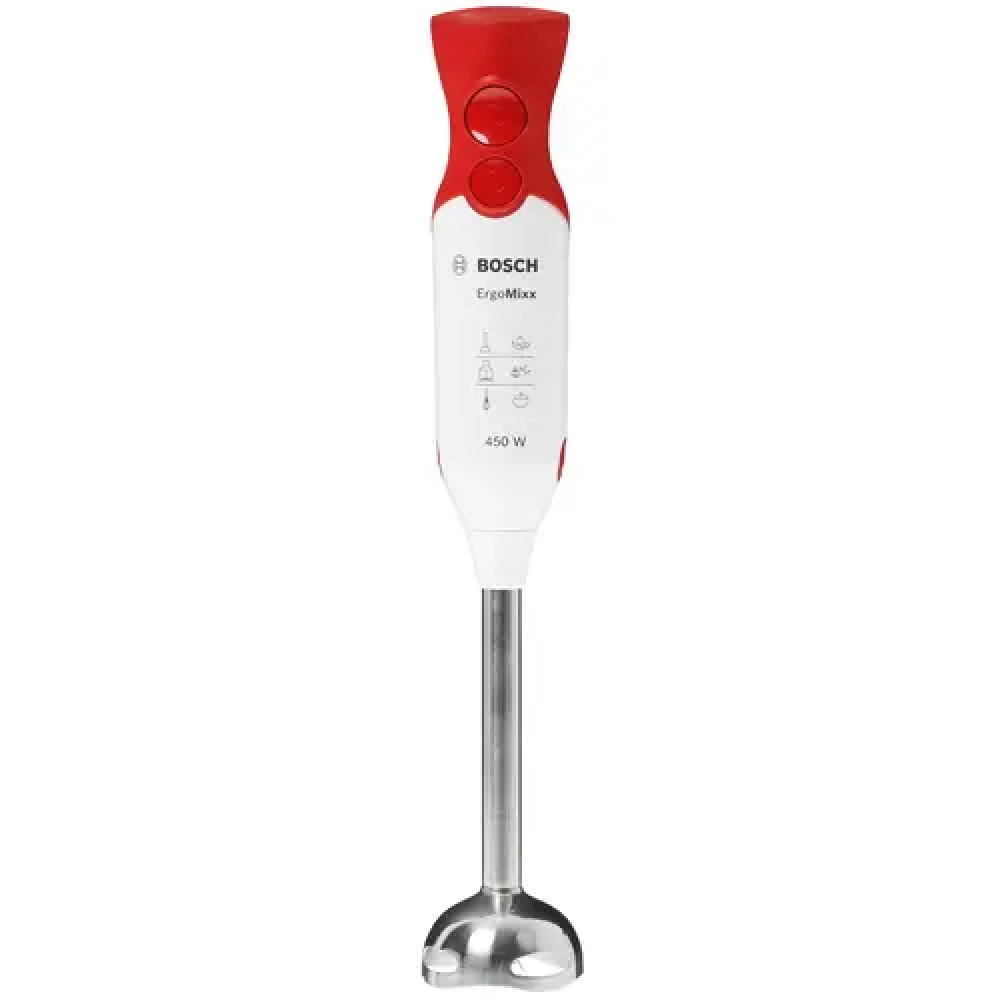 Блендер Bosch MSM64110 White/red Погружной, 450 Вт - миниатюра 2