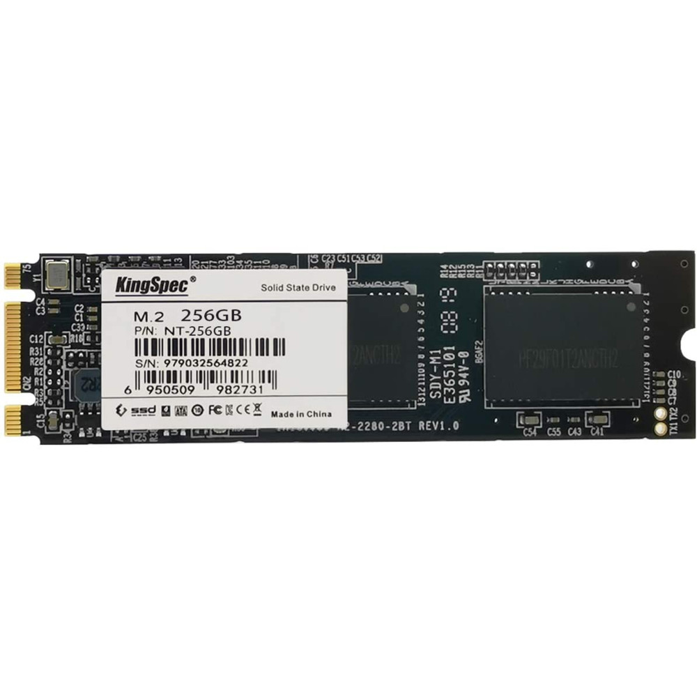 Жесткий диск KingSpec NT-256 2280 SSD (твердотельные), 256 ГБ, M.2, SATA — фото товара