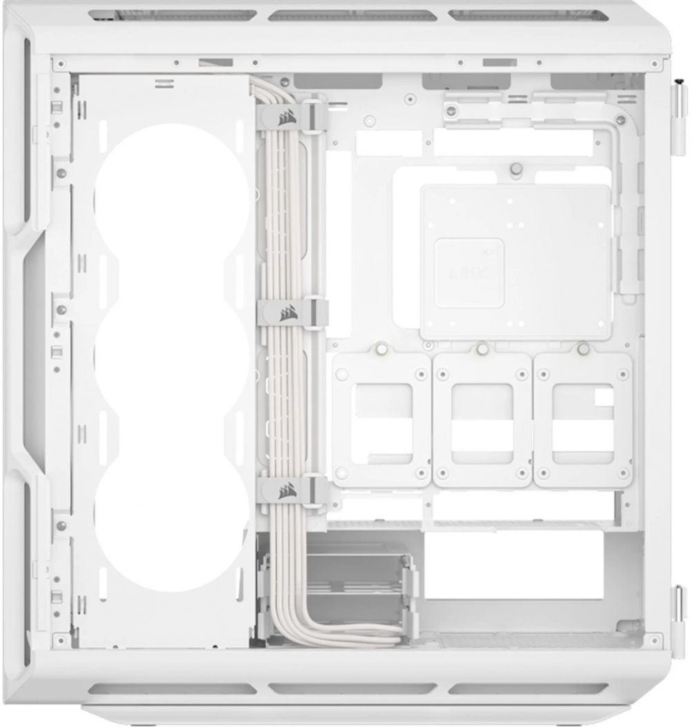 Корпус Corsair 5000T White CC-9011301-WW Mid-Tower - миниатюра 3
