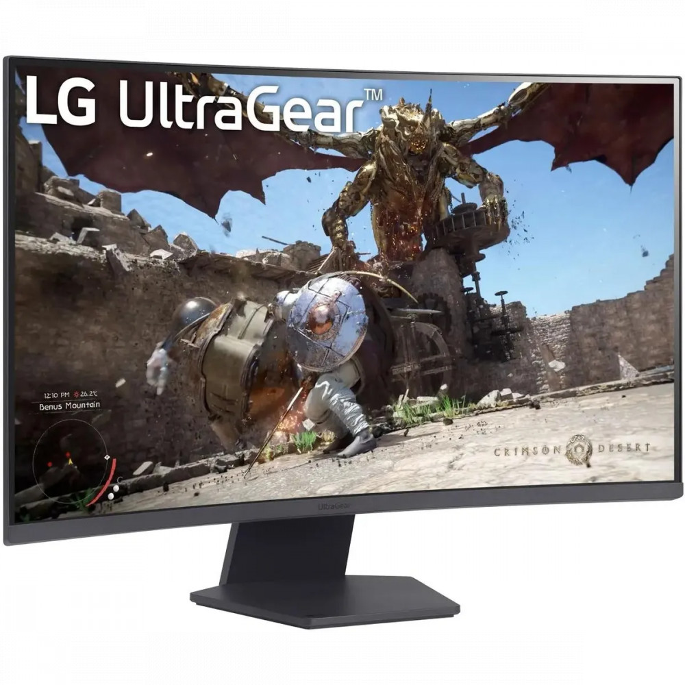 Монитор LG UltraGear 32GS60QC-B 32GS60QC-B.ARUZ 31.5 ", VA, Quad HD 2560x1440 (16:9), 180 Гц - миниатюра 3