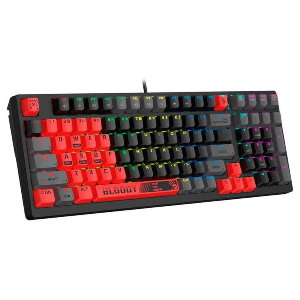 Клавиатура A4Tech Bloody S98 S98 RED Проводная, USB - миниатюра 2