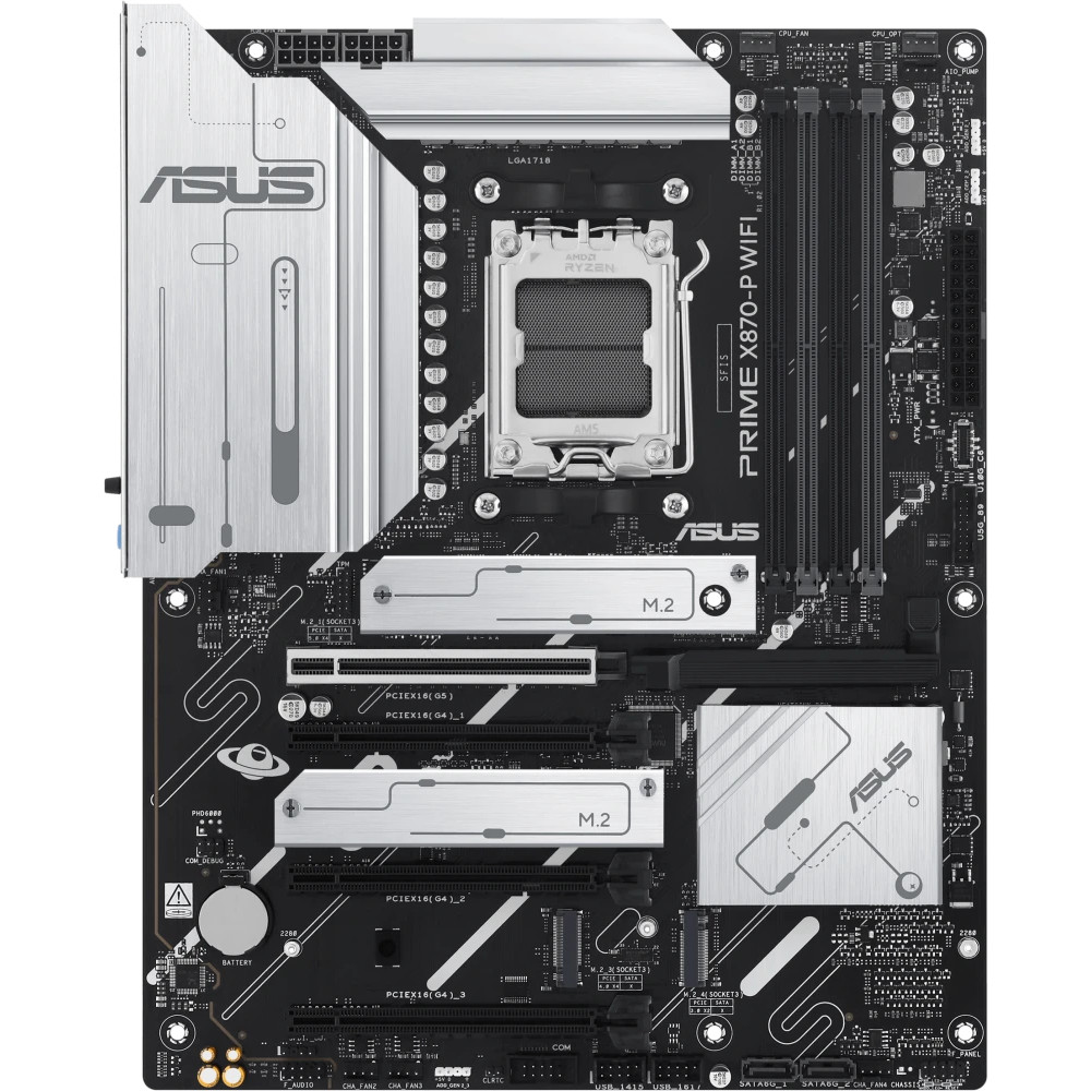 Материнская плата Asus PRIME X870-P WIFI ATX, AMD AM5 — фото товара