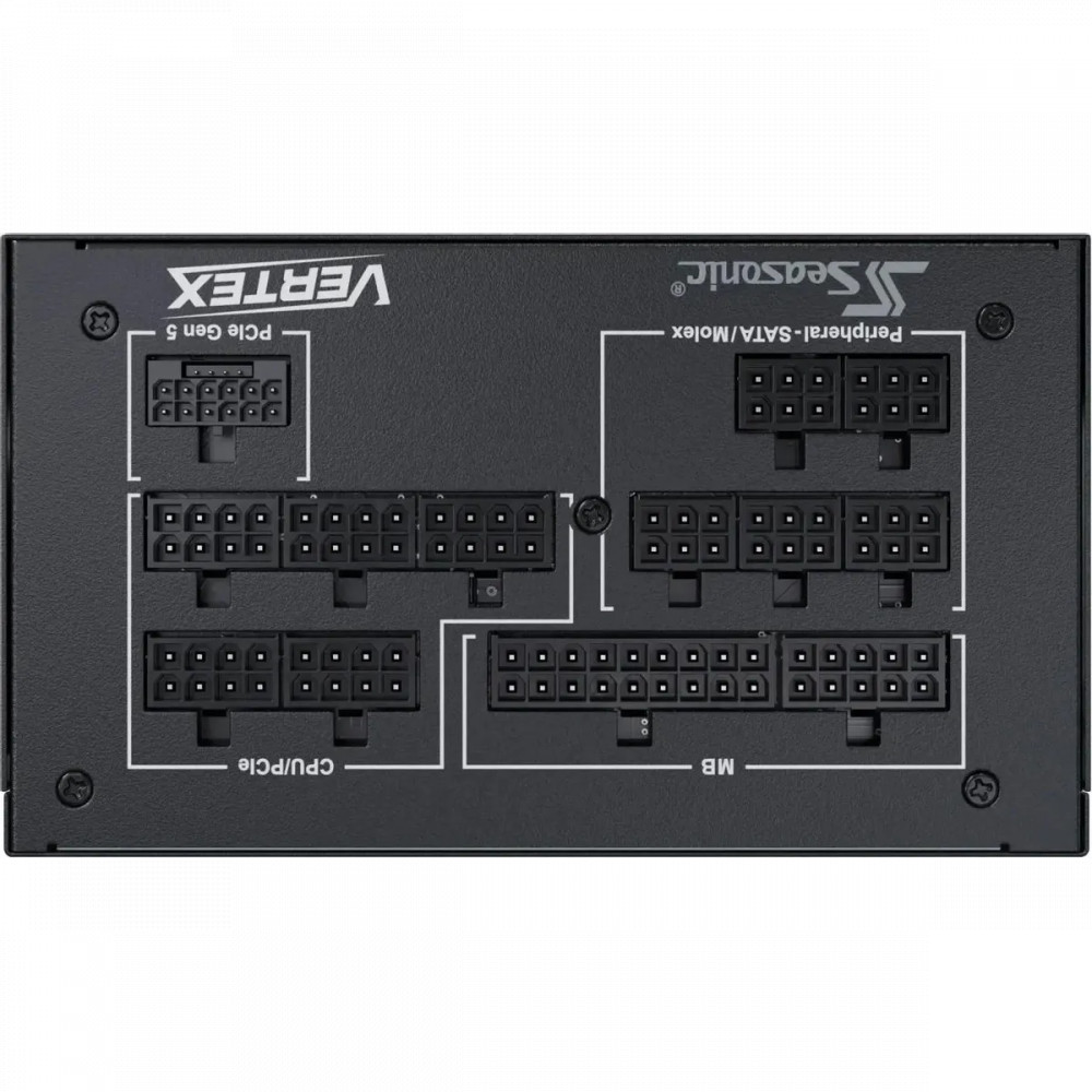 Блок питания Seasonic Vertex GX-1200 Black 12122GXAFS 1200 Вт, 80+ Gold - миниатюра 4
