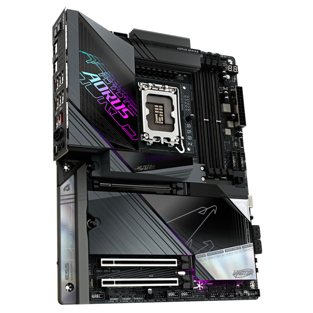 Материнская плата Gigabyte Z890 AORUS MASTER ATX, LGA 1851 - миниатюра 2