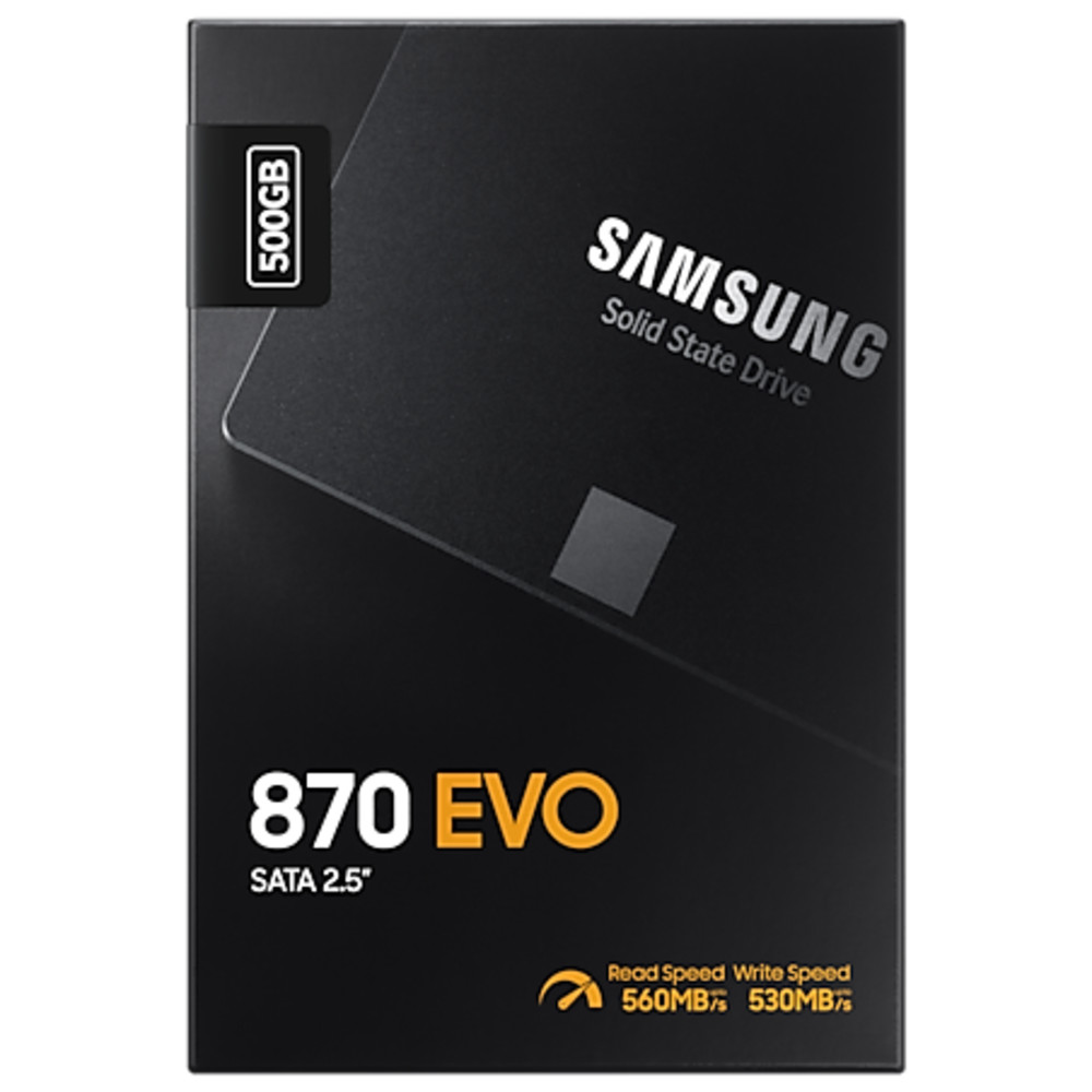 Жесткий диск Samsung 870 EVO MZ-77E500BW SSD (твердотельные), 500 ГБ, 2.5 дюйма, SATA - миниатюра 6