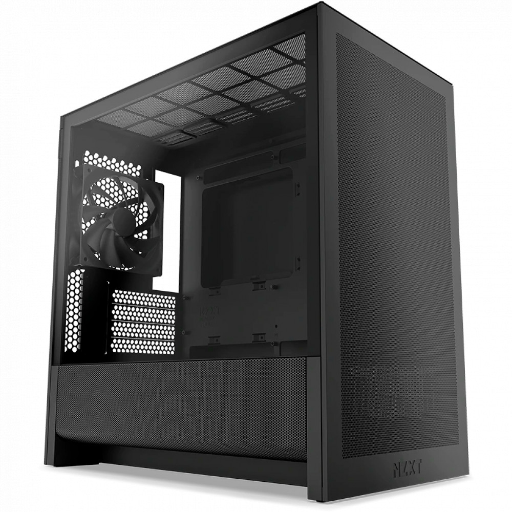 Корпус NZXT H3 Flow Black CC-H31FB-01 Mini-Tower — фото товара