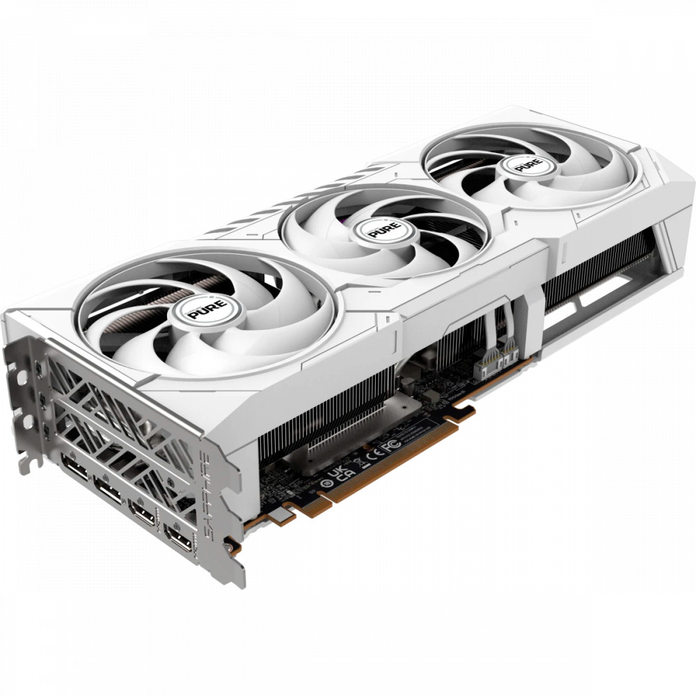 Видеокарта Sapphire AMD Radeon RX 9070 XT Sapphire Pure 16Gb 11348-02-20G 16 ГБ - миниатюра 4