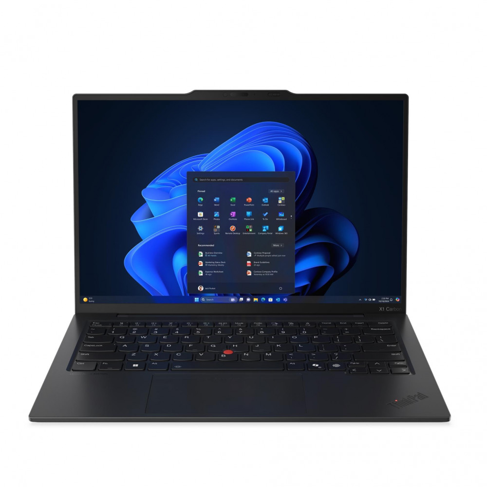 Ноутбук Lenovo ThinkPad X1 Carbon G13 21NX00A7FW 14 ", FHD 1920x1080 (16:9), Intel, Core Ultra 7, 32 Гб, 512 ГБ, Intel Graphics, Windows 11 Pro — фото товара