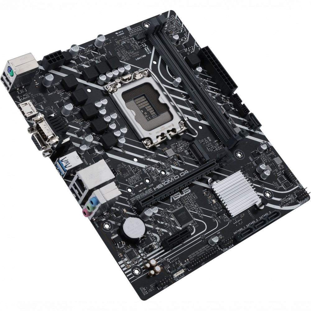 Материнская плата Asus PRIME H610M-D D4 Micro-ATX, LGA 1700 - миниатюра 3