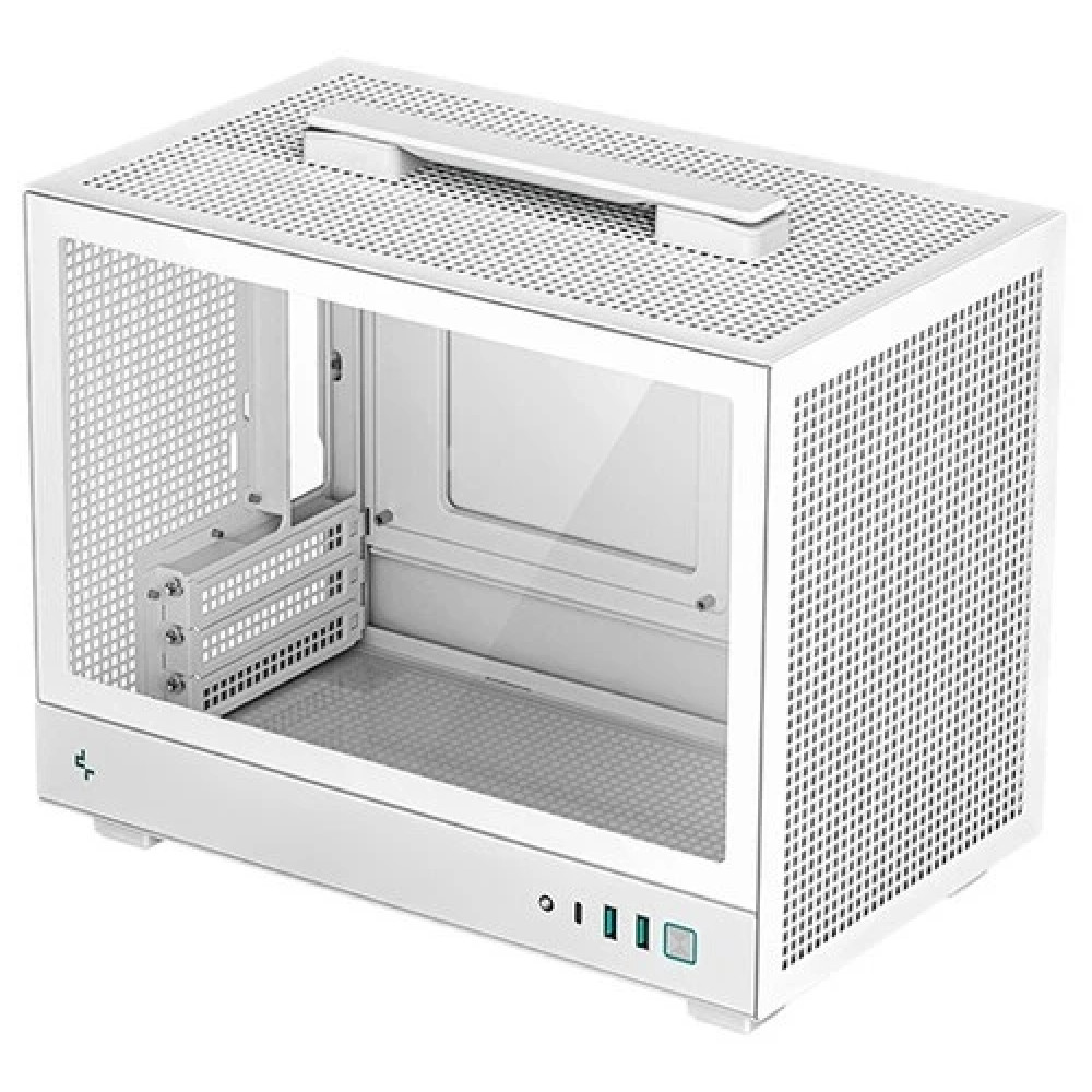 Корпус Deepcool CH160WH белый R-CH160-WHNGI0-G-1 Mini-Tower — фото товара