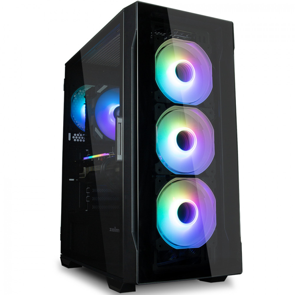 Корпус Zalman I3 NEO TG BLACK I3NEOTGBLACK Mid-Tower — фото товара