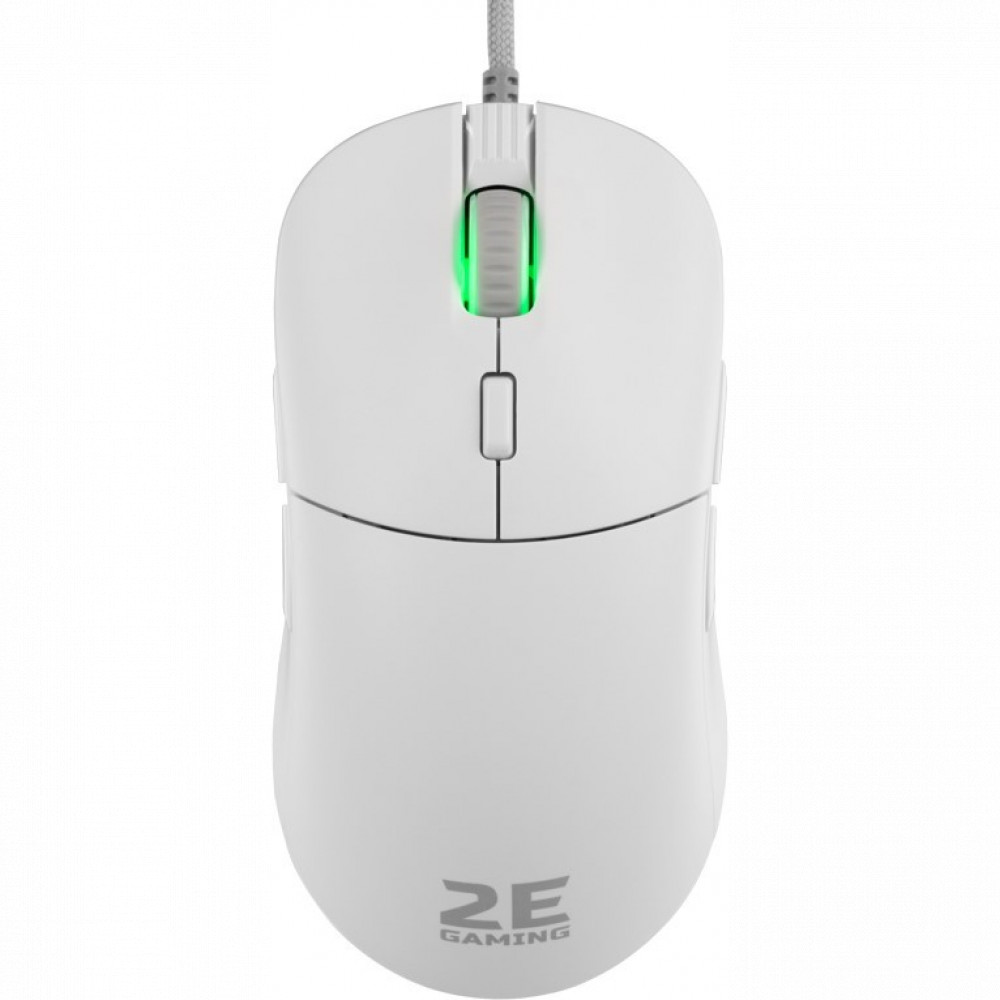 Мышь 2E GAMING HyperDrive Lite 2E-MGHDL-WT Игровые, Проводная — фото товара