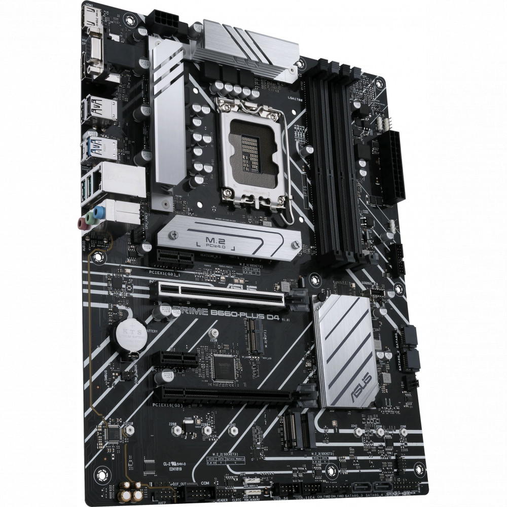 Материнская плата Asus PRIME B660-PLUS D4 90MB18X0-M0EAY0 ATX, LGA 1700 — фото товара