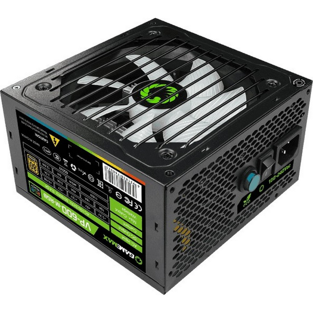 Блок питания GameMax 600W VP-600-M-RGB v2 600 Вт - миниатюра 5