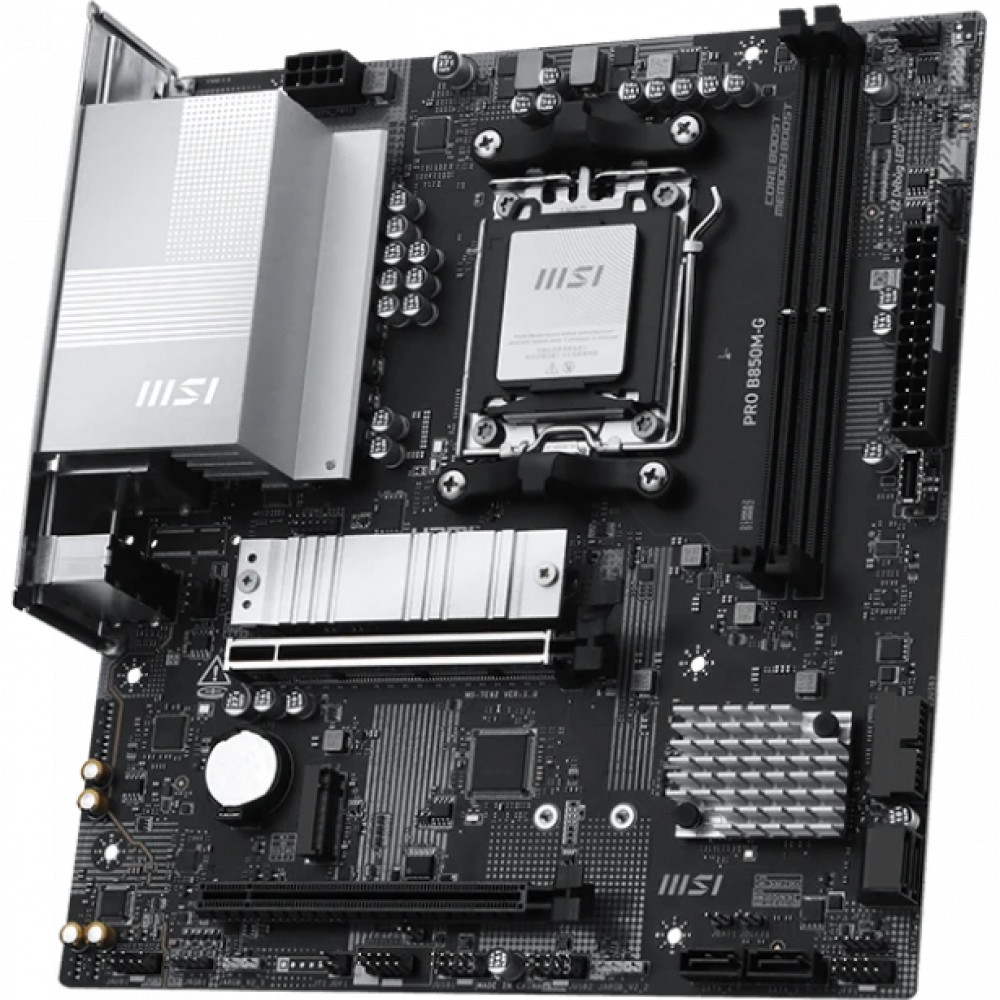 Материнская плата MSI PRO B850M-G Micro-ATX, AMD AM5 - миниатюра 2