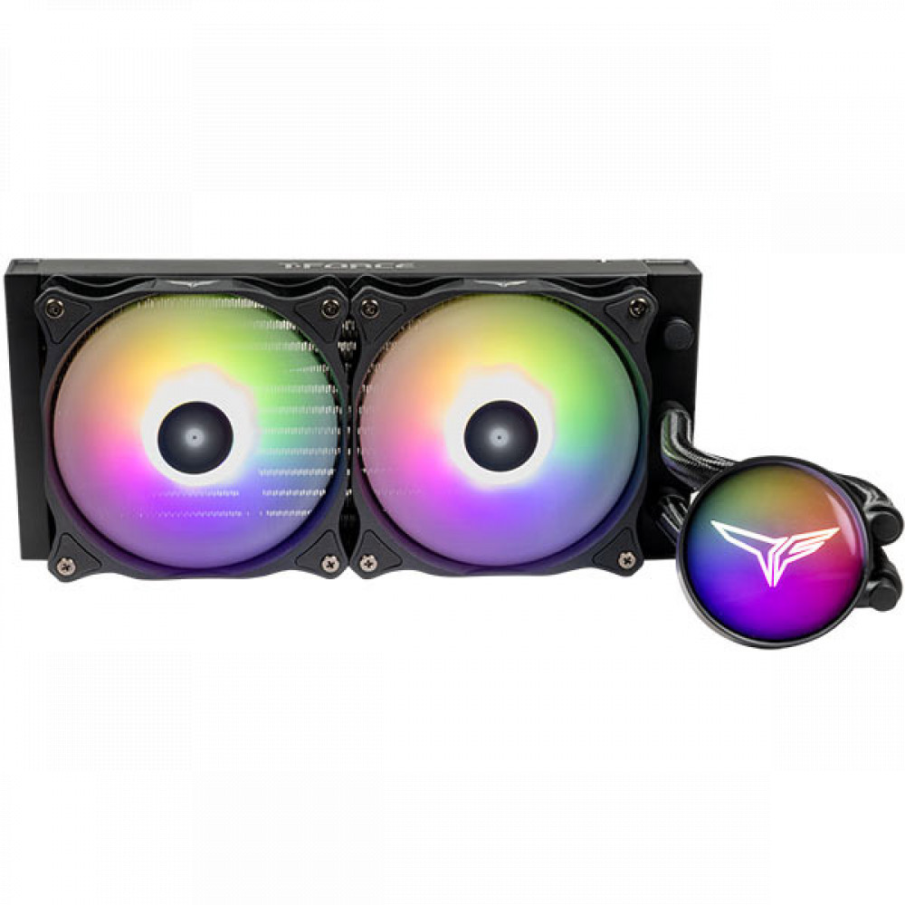 Система охлаждения Team Group SIREN GD240E Black ARGB TB120502 — фото товара