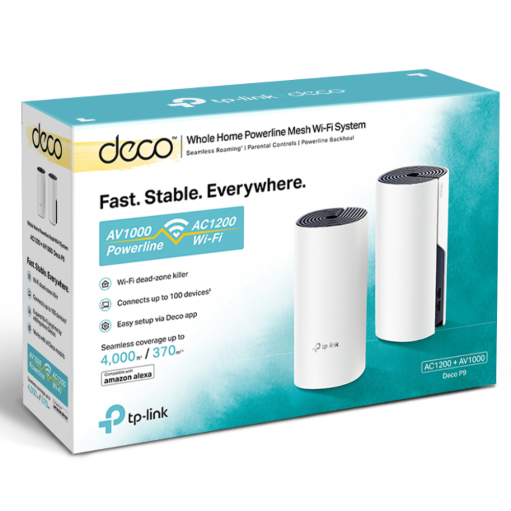 Маршрутизатор для дома TP-Link Deco P9(2-Pack) — фото товара