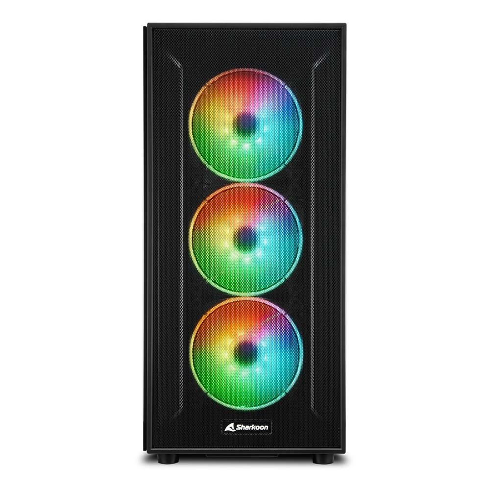 Корпус Sharkoon TG6M RGB Mid-Tower - миниатюра 2