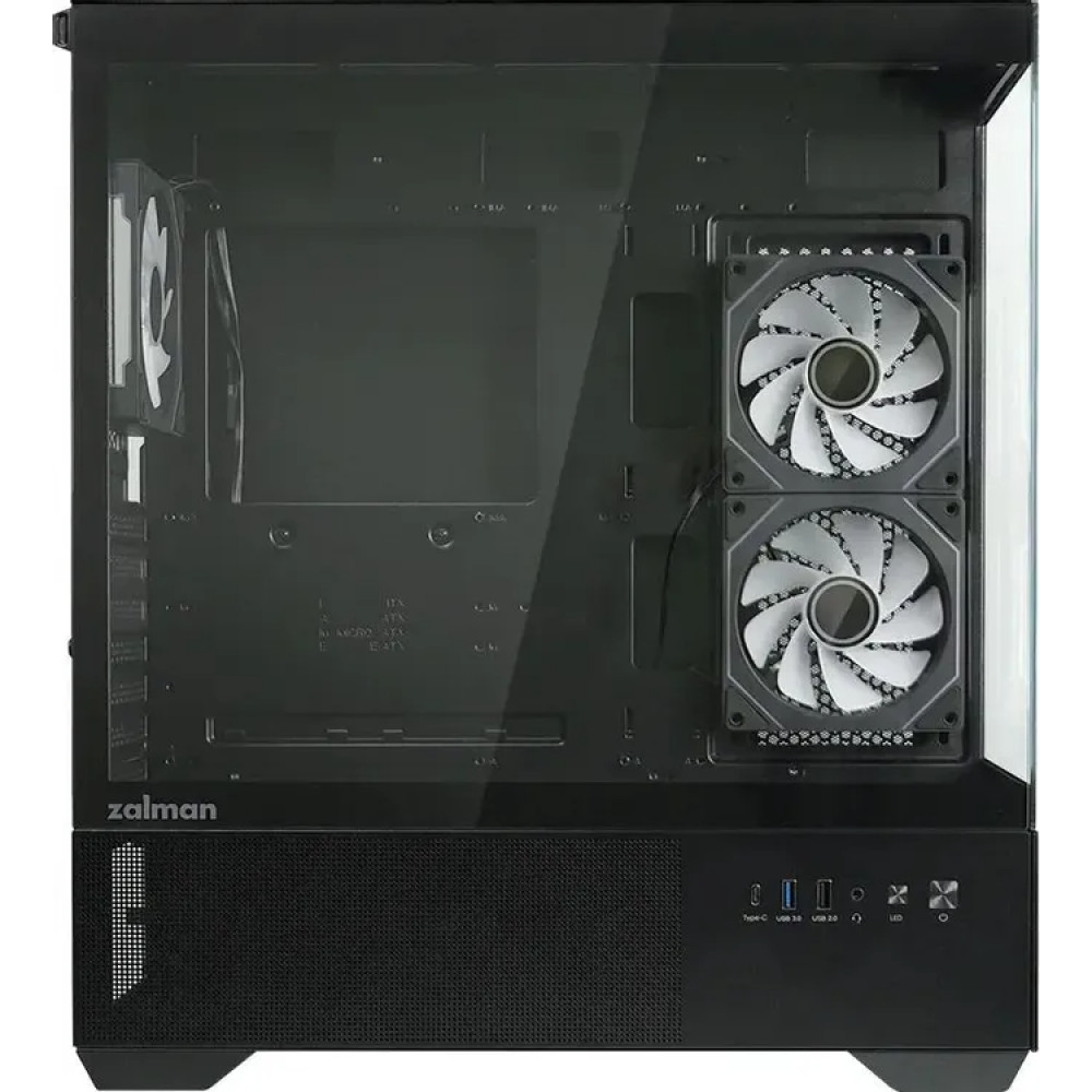Корпус Zalman Chronix V2 Chronix V2 Black Mid-Tower - миниатюра 2